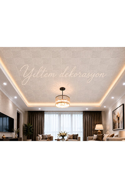 ysftasarım Tavan Kaplama Köpüğü Hasır Desen 1 Adet Fiyatı