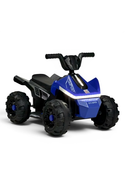 ALBADER Kids Electric ATV Ride On Bike 6V Battery Powered Quad Motorcycle wit...