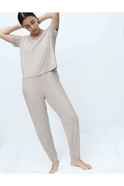 Marks & Spencer Dantel Detaylı Pijama Takımı