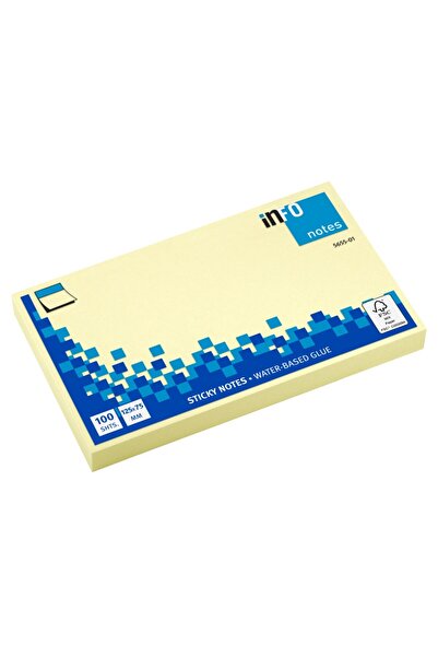 INFO NOTES Notițe adezive 75 x 125 mm 100 coli