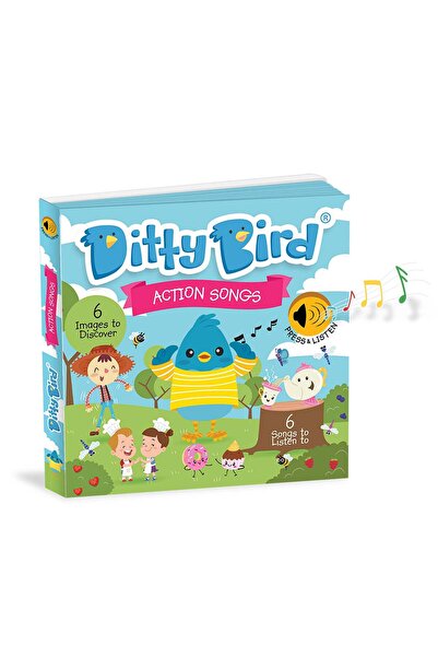 Ditty Bird Children's book, Ditty Bird, Action Songs, 6+ months