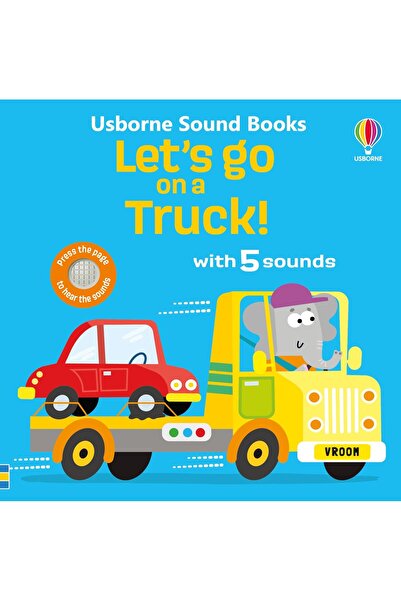 Usborne Publishing Sound book - Let's Go on a Truck, Usborne + 1 year