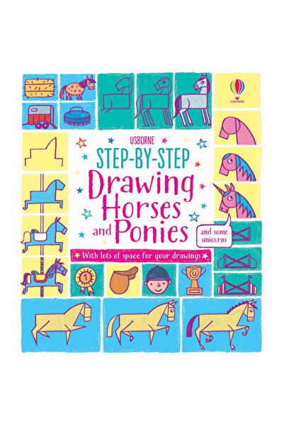 Usborne Children's book - Step-by-step Drawing Horses and Ponies