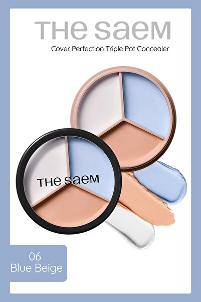 THE SAEM ذا سيم كور فيرفيشن تريبل بوت كونسيلر 06 بلو بيج