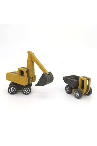 Croc toys Set de constructie vehicule de santier Marco si Frederic,