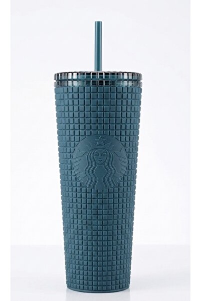 Starbucks ® Jewelled Soft Touch Navy Blue Tumbler 24oz 710 Ml
