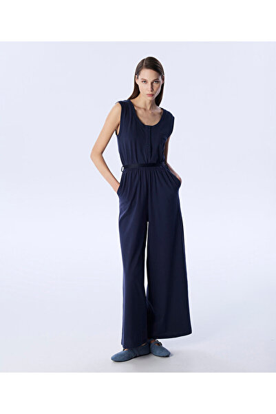 Twist KUŞAKLI WIDE LEG TULUM