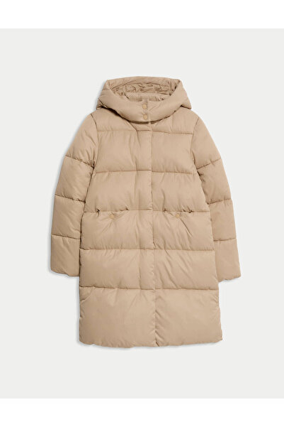Marks & Spencer Yastıklı Kapüşonlu Mont (6–16 Yaş)