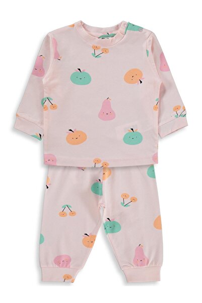 Civil Baby Meyve Empirme 6-18 Ay Pijama Takımı - Pembe
