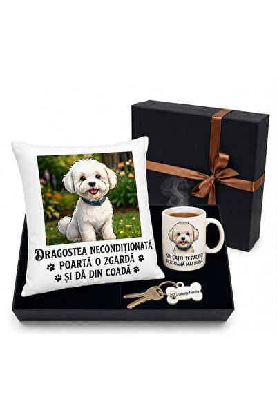 ALL PAPICKS Personalized Gift Top Bottom Set "Unconditional Love" - ​​White P...