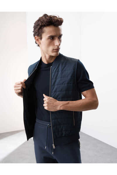 Marks & Spencer Stormwear™ Pamuklu Kapitone Yelek