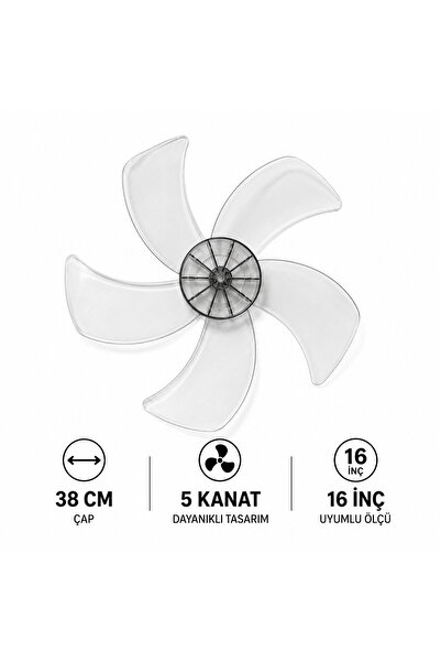 Beko 5 Kanatlı Vantilatör Pervanesi