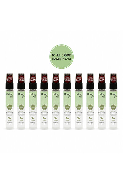 Odorgo 5+5 Koku Yok Edici Sprey (30ml x 10 Adet) - Cep & Çanta Boy