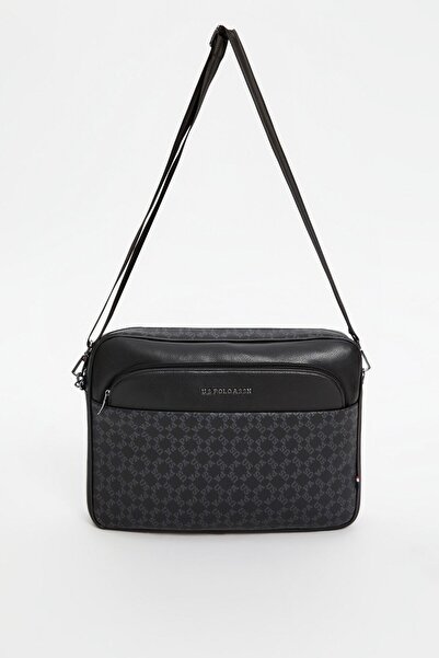 U.S. Polo Assn. Us Polo Assn 23600 Shoulder Strap Laptop Bag Briefcase Black