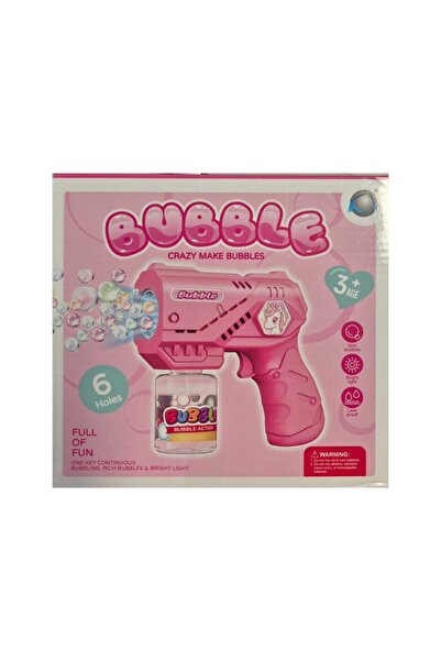 BUBBLE GUN Pistol cu bule de sapun C7-40 roz