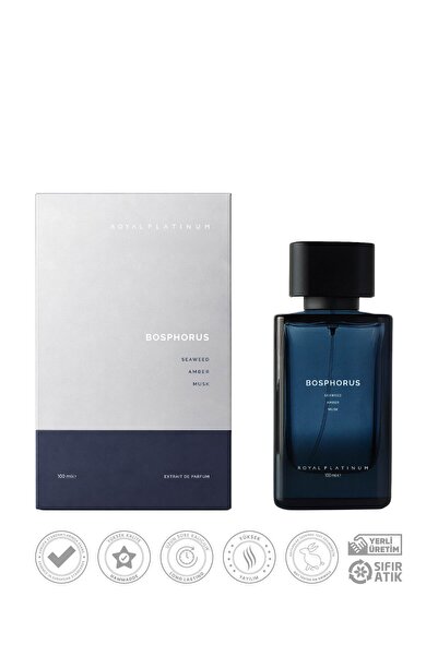 Royal Platinum Bosphorus 100 Ml Niche Parfüm Deniz Tuzu Bergamot Misk Ferah Yoğun