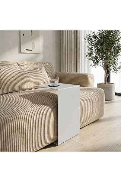 modilab Metal Koltuk Üstü C Sehpa– Modern Minimal Yan Sehpa