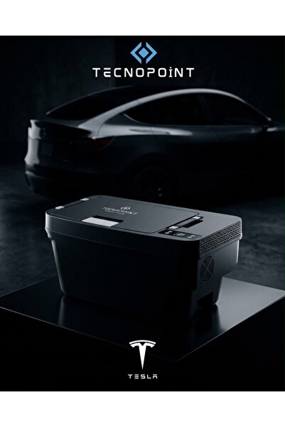 tecnopoint MODEL Y ÖZEL TASARIM 35 LİTRE OTO BUZDOLABI TESLA