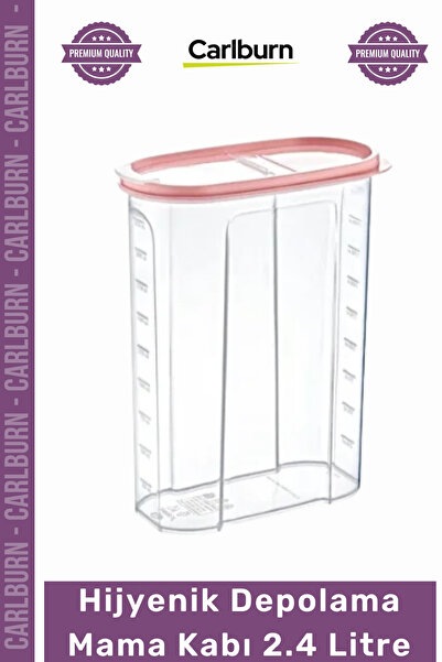 Carlburn A Quality Plastic Fresh Food Storage Container with Airtight Lid for...