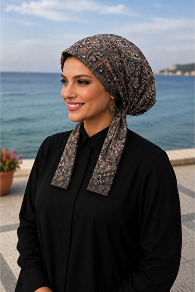 scarf bonnet cotton cember fabric does not slip