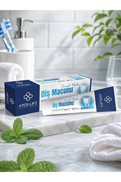 AYOS LİFE Diş macunu Gümüş iyonu ve Propolis