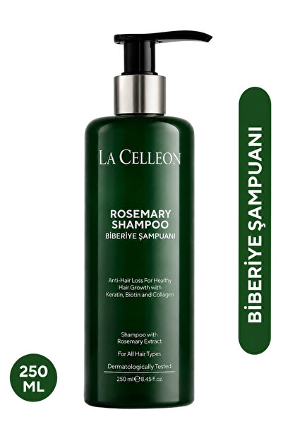 la celleon Biberiye Saç Bakım Şampuanı 250 ml | Keratin, Biotin ve Hidrolize ...