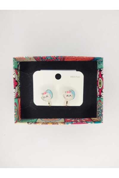 ÖZÇTAKI Steel Children's Earrings - Clip-On (Non-Pierced) - Character Model -...