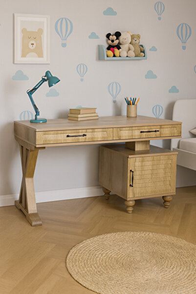 arionkids Pera Wood Çalışma Masası | MDF | Genç Odası - Çocuk Odası İçin Mode...