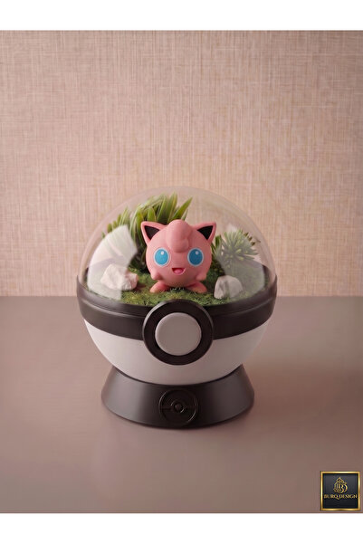 Burq Design Pokemon Poketop Hediyelik Küre figür