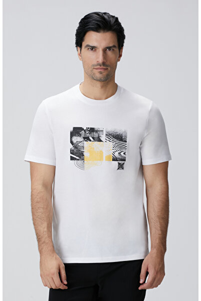 Network Beyaz T-shirt