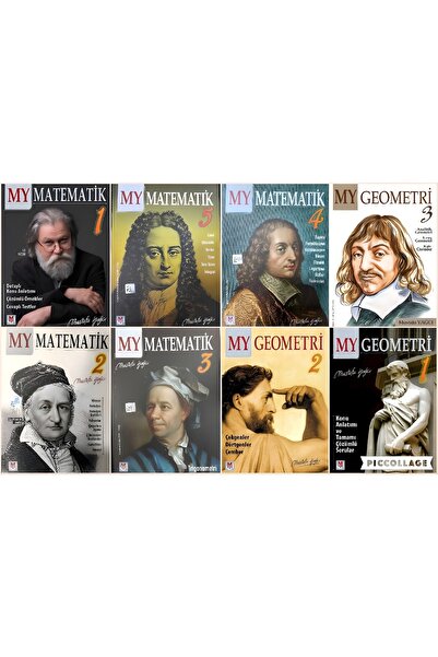 Yazarın Kendi Yayını Mustafa Yağcı My Matematik Set 1 2 3 4-5 Set ve My Geome...