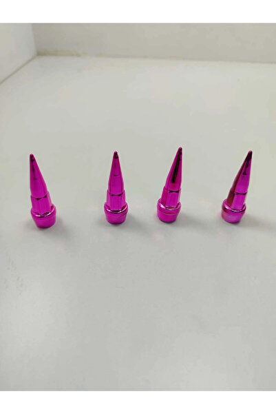 TKY Tasarımı Kendin Yap Sibop Kapağı Sivri 4’lü Pembe