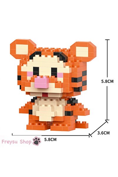 Bricks make a wise life Tigger Bricks Blok Seti