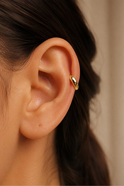 Sacce Scarves&Accessories Bombeli Çelik Halka Piercing Helix Kıkırdak Lob
