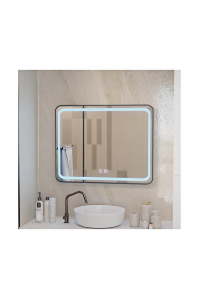 OPTIM DEKO Oglinda Baie, Iluminare LED cu control tactil și sistem de dezabur...