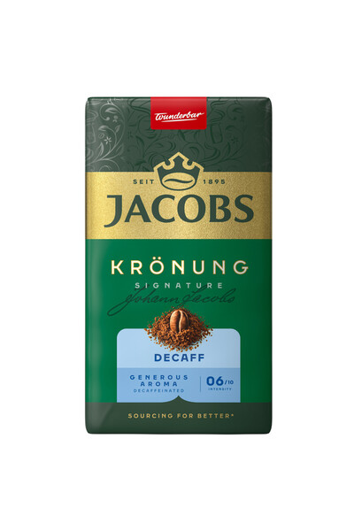 Jacobs Cafea măcinată decofeinizată Kronung Alintaroma, 250g