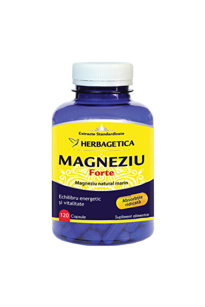 herbagetica Magneziu Forte, 120 capsule,