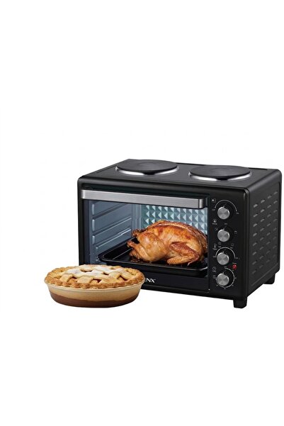 Primo Plus فرن كهربائي DX4306 سعة 48 لتر مع لوحين تسخين، قوة إجمالية 3200 واط...