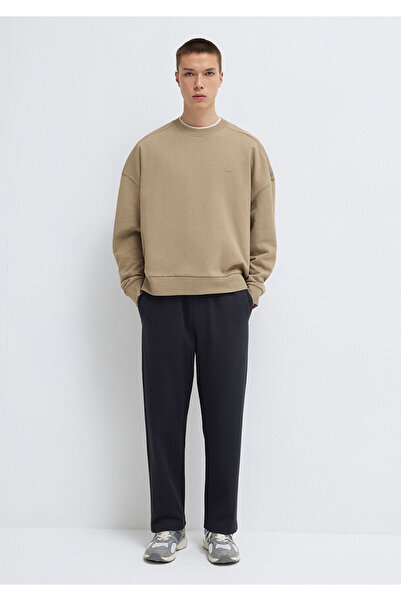 Mavi Pantaloni de trening negri Interlock 0010585-900