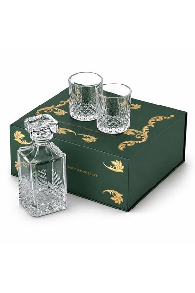 CHIARA ALESSI Set de whisky The Gentlemen’s Reserve din sticlă transparență