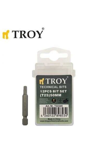TROY 22245 Torx Bits Uç Seti (t 25x50mm)