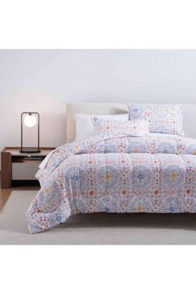 PAN HOME Bloom 3-piece Comforter Set 240x260cm - Orange