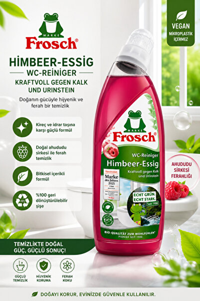 Frosch Doğal Ahududu Tuvalet Temizleyici 750 Ml
