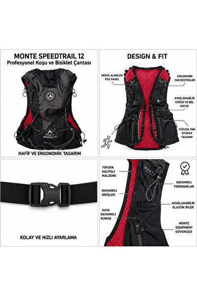 Noori White bisiklet, koşu, spor çantası
