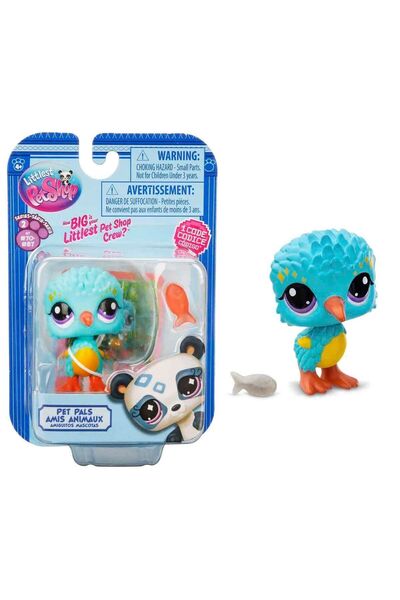 TOYFEST Littlest Pet Shop Minişler 1’li Figür Seri 2 - Kuş - 5 Cm Minişler