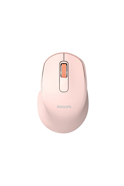 Philips SPK7448 Kablosuz Bluetooth 1600DPI 4 Tuşlu Optik Mouse Pembe (Philips...