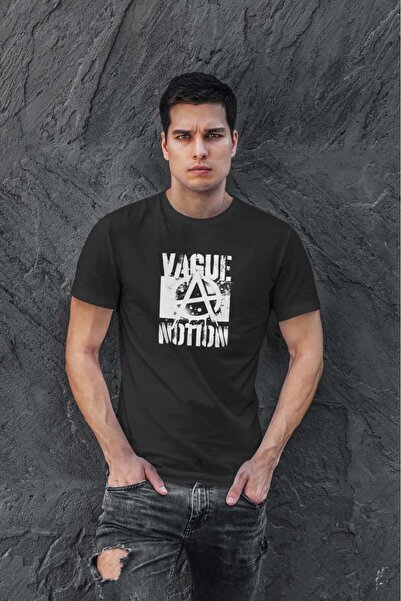 buzagi tasarım ürünleri Vague Regular Mold Black Unisex T-Shirt