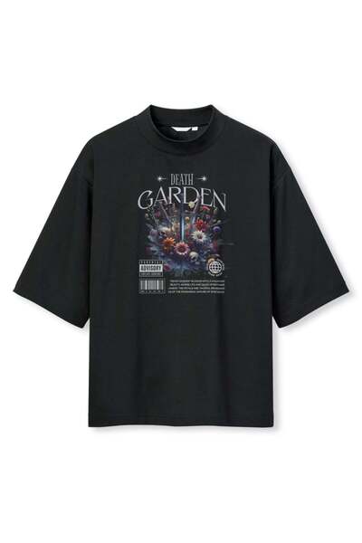 buzagi tasarım ürünleri Urban Streetwear Digital Print Oversize Black Unisex ...