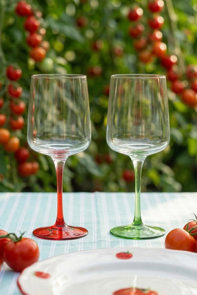 x Bengi Kurtcebe Pomodoro 4-Piece Glass Set 430 cc