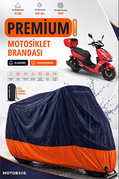 Motobros Motorcycle Tarpaulin Kuba Pesaro Motor Tarpaulin Motor Cover Waterpr...